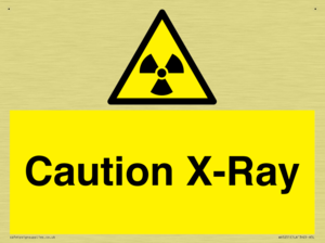 Caution X-Ray